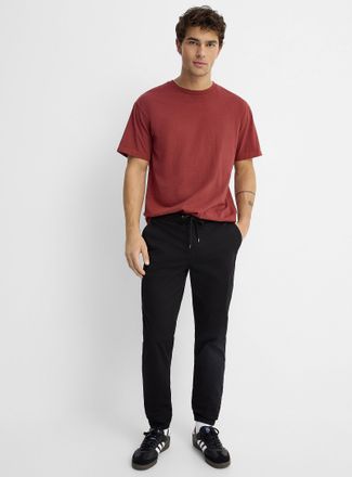 Le 31 Mens Stretch chino joggers