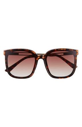 Vince Camuto Square Tip Sunglasses in Tortoise at Nordstrom Rack