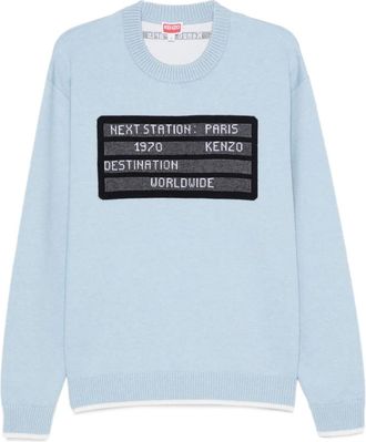 Kenzo Maglione in lana - Blu