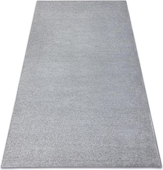 RugsX Moqueta Indus Plata 91 Llanura Mezcla Grey 300x450 Cm