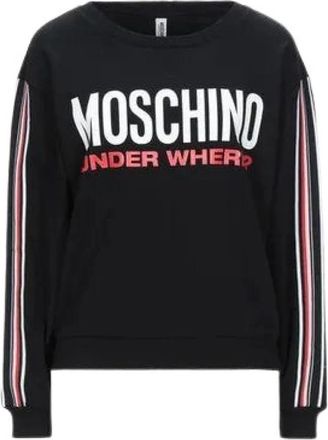 Moschino Donna, Felpe, Nero, XS, new