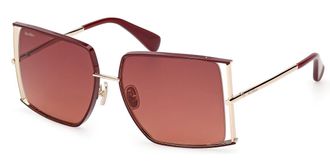 Max Mara MM0120 71F Womens Sunglasses Size 58