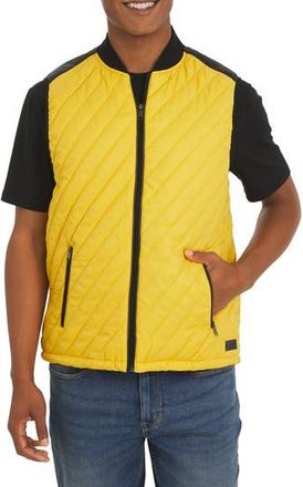 DKNY Virgil Channel Quilted Vest in Amber at Nordstrom Rack, Size X-Large