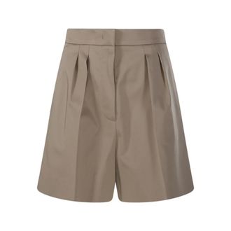 Max Mara Casual Shorts, female, Brown, Size: 2XS Tabacco Shorts