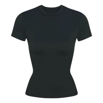 Nike (WMNS) Nike x SKIMS Matte Padded Baby T-Shirt Dark Teal SSSSL9487W-DKT