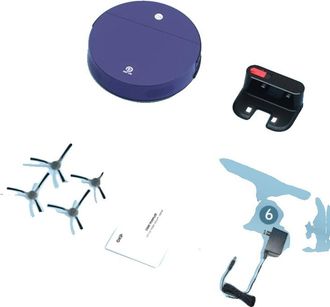 OEM Robot Aspirador, Potencia De Succi&oacute;n De 2000 Pa, Compatible Con Hogares Inteligentes, Okp K3-blue, Ue