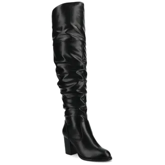 Journee Collection Women & apos;s Wide Calf Kaison Medium and Wide Width Boots