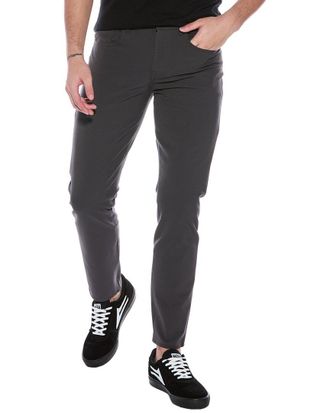 7 For All Mankind Adrien Gunmetal Slim Tapered Jean