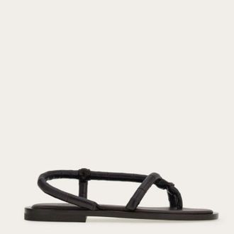Ferragamo Ferragamo Filone Leather Sandals, Size 9