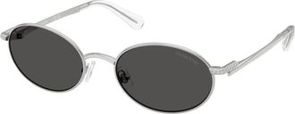 Swarovski Dames, Accessoires, Grijs, Maat: 53 MM