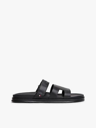 Tommy Hilfiger Premium Leather Cutout Sandals