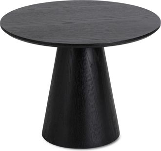 OEM Mesa De Centro Cassander De 60 Cm, Color Negro, Estilo Loft Moderno