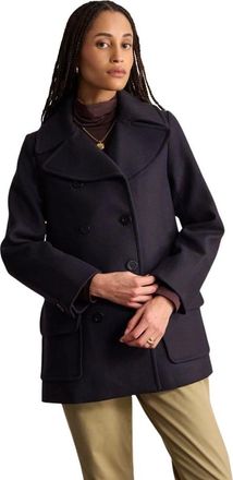 Ines De La Fressange Dames, Mantels, Blauw, Maat: XS Wol
