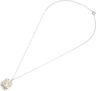 Chanel 2009 CC halsketting met stras - Zilver