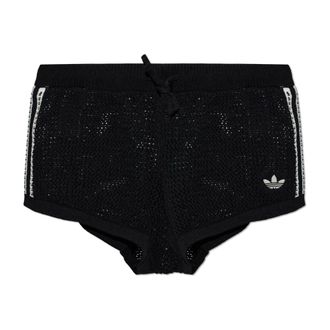 adidas Originals Adidas Originals, Short Shorts, female, Black, Size: 2XS Logo Shorts