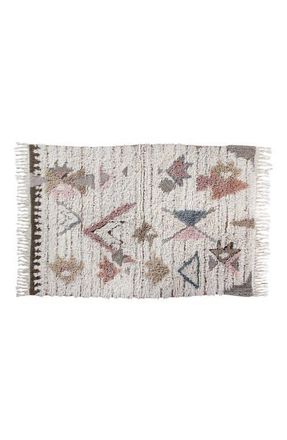 Lorena Canals Tuba Wool Rug in Linen Natural Multi at Nordstrom, Size Large