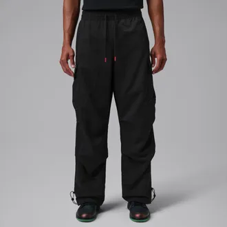 Nike Jordan Mens Jordan Brooklyn Woven Cargo Pants in Green | IM9818-321