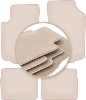 OEM Alfombrillas Beige Premium Para: Rover 75 Familiar, Sed&aacute;n 1998-2005