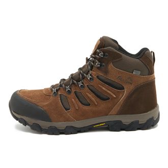 Peter Storm Mens Eskdale II Waterproof Walking & Hiking Mid Boots with StormGrip Outsole - Brown - Size UK 11