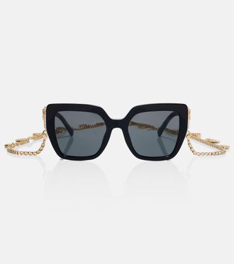 Dolce & Gabbana Occhiali da sole squadrati Devotion