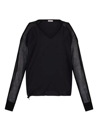 Liu Jo Sweater met uitgesneden details - Zwart