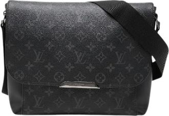 Louis Vuitton Pre-owned Messenger Explorer PM Monogram Eclipse Borsa a Spalla - - Pre-owned - Uomo - Nero - ONE SIZE