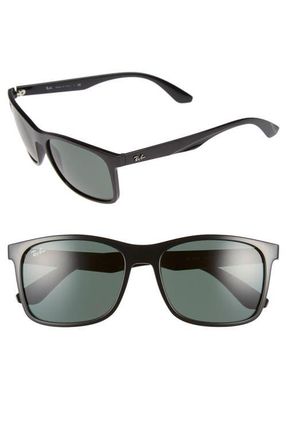 Ray-Ban 57mm Retro Sunglasses in Black at Nordstrom