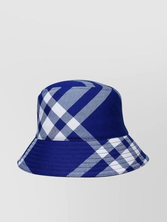 Burberry checked bucket hat