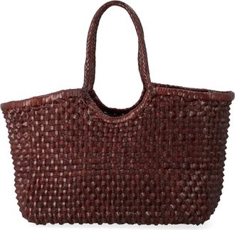 Dragon Diffusion Nantucket Cactus Tote - Dames - Shoppers - Bruin - ONE Size - Leer - Tassen