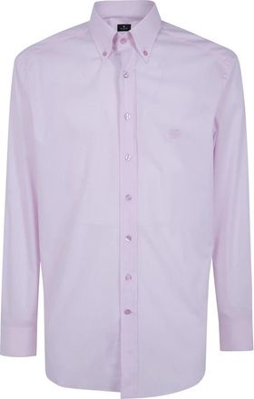 Etro Formal Shirts - Heren - Casual Overhemden - Roze - XL - Overhemden