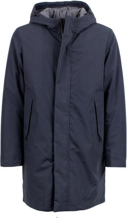 People of Shibuya Hombre, Abrigos, Azul, Talla: 2XL