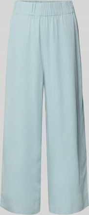 Marc O'Polo Denim Wide Leg Stoffhose mit verk&uuml;rztem Schnitt in Hellblau, Gr&ouml;&szlig;e M