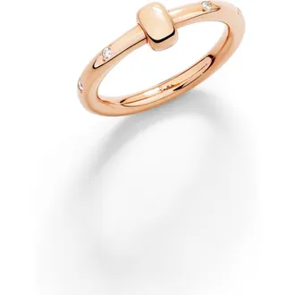POMELLATO Together Diamond Ring in Rose Gold/diamond at Nordstrom, Size 7.25