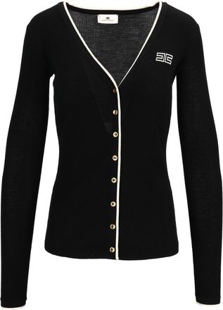 Elisabetta Franchi V-Neck Knit Tank Top