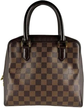 Louis Vuitton Pre-owned Damier Canvas Handbag - Dames - Vintage Handtas - Bruin - ONE Size - Vintage