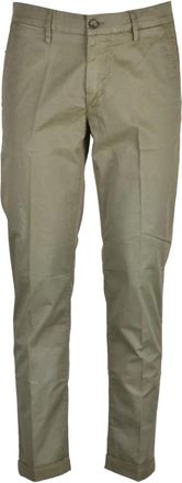 Re-hash pantalone - Heren - Chinos - Groen - W42 - Katoen - Broeken