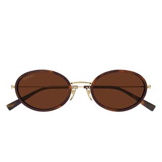 Gucci Sunglasses Gg1980 S 002 Gold/Red Women