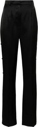 Nanushka Felina Wijde Broek - Dames - Wijde Broeken - Zwart - S - Broeken