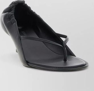 Jacquemus nu pieds b open toe kitten heel sandals