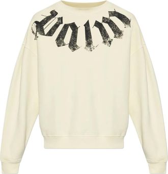 Palm Angels Hombre, Sudaderas, Amarillo, Talla: S