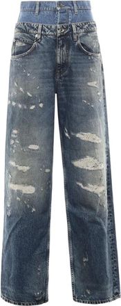 Dolce & Gabbana Double Layer Denim Jeans