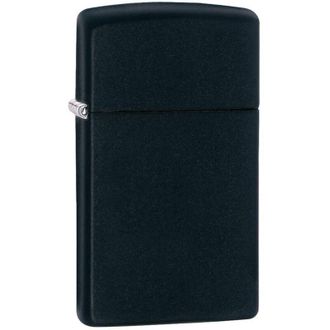 Zippo Zippo 1618 Accendino slim colore: Nero opaco