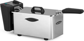 Orbegozo Orbegozo - Freidora De Acero Inoxidable Fdr 35, 3,5 Litros De Capacidad, Termostato Regulable, Tapadera Extra&iacute;ble Para Facil Limpieza, Indicador Lumin
