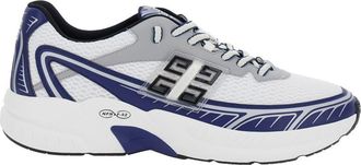 Givenchy Nfinity-52 White Low Top Sneakers With 4G Logo On The Tongue And 4G Logo On The Side In Tech Fabric Man