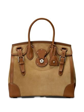 Ralph Lauren Collection Borsa tote Ricky 33 media - Marrone