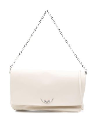 Zadig&Voltaire large Rock Eternal clutch bag - Neutrals
