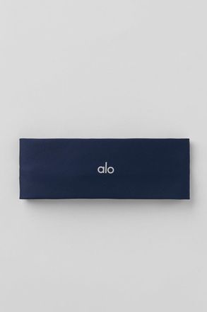 Alo | Airlift Headband in Navy Blue