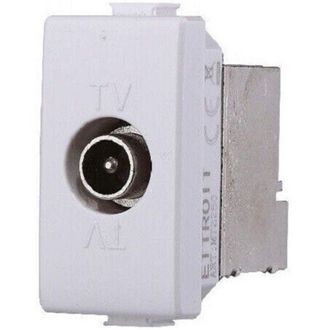 Trade Shop Trade Shop - Serie Bticino Frutti Matix Compatibile Presa Schuko Lan Pulsante Deviatore Usb