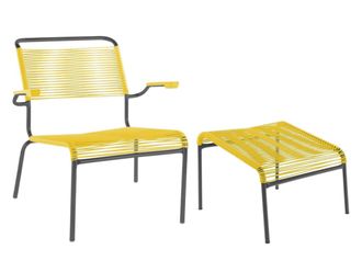 Schubiger M&ouml;bel Lounger + Hocker S&auml;ntis