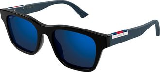 Gucci GG2089S 002 Mens Sunglasses Black Size 52 - Free RX Lenses - Free RX Lenses